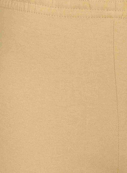 Beige Knitted Churidar