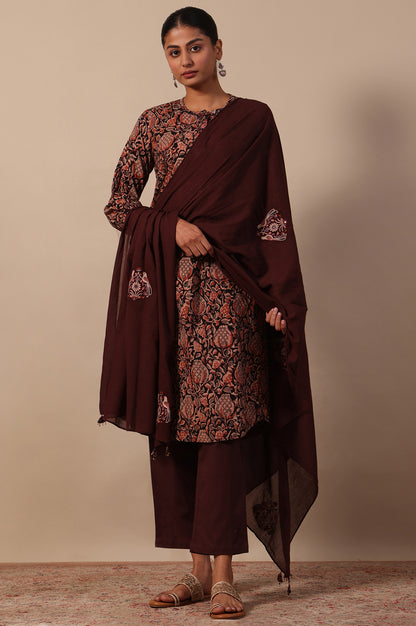 Solid  Pure Cotton Dupatta