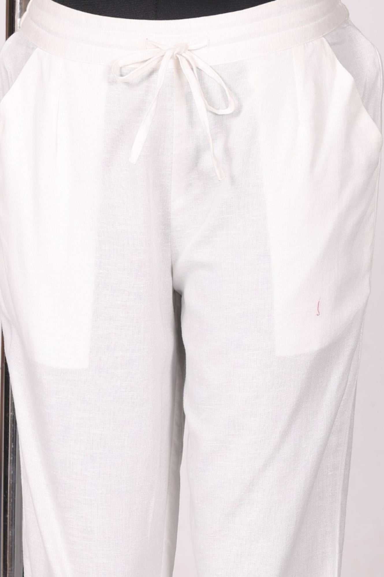 Blue Chikankari Cotton Blend Straight Kurta with Pant and Dupatta Set