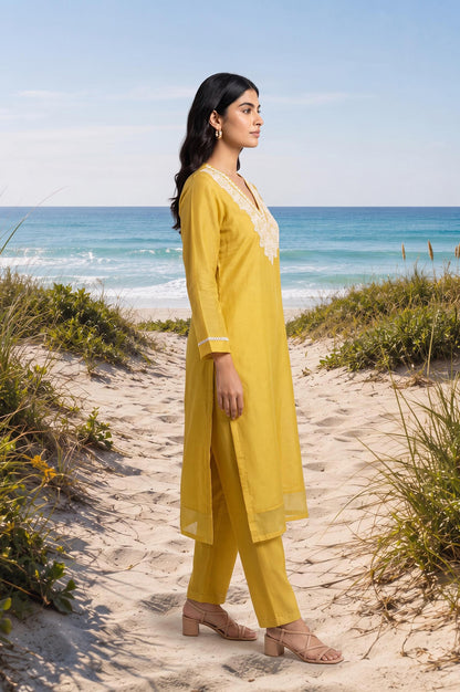 Assorted Solid Straight Kurta