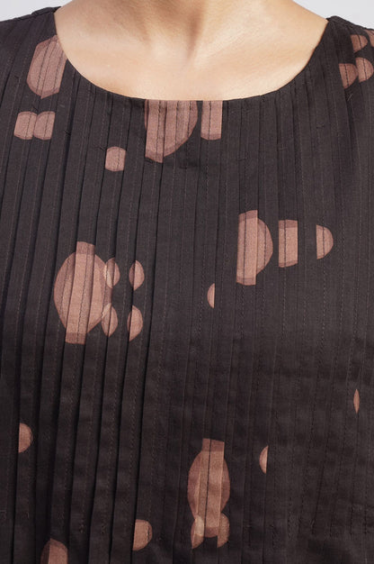 Polka, Please Work Flared Dress