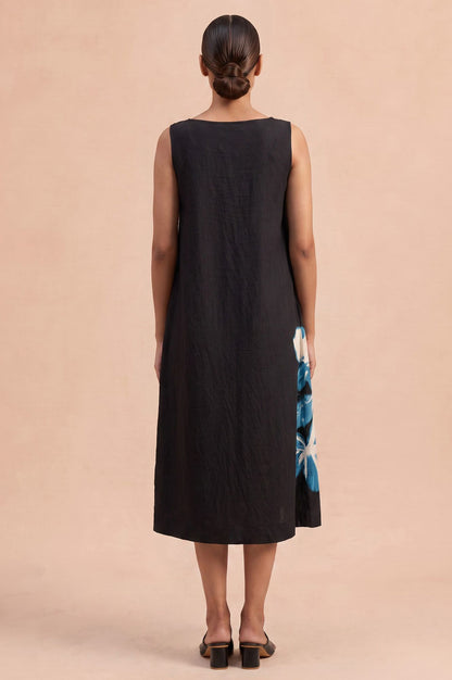 Painterly Casual Flared Dress