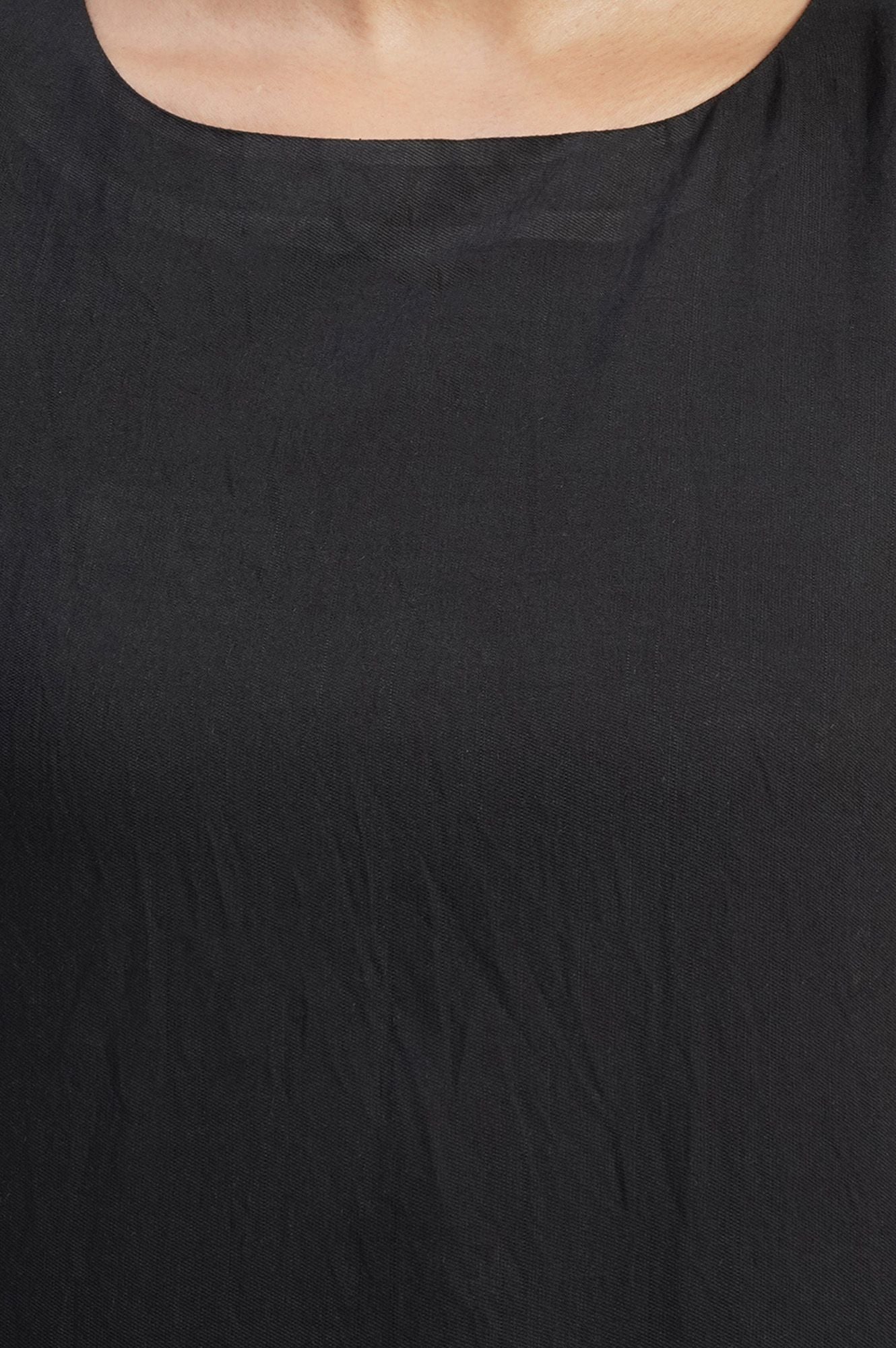 Painterly Casual Flared Dress