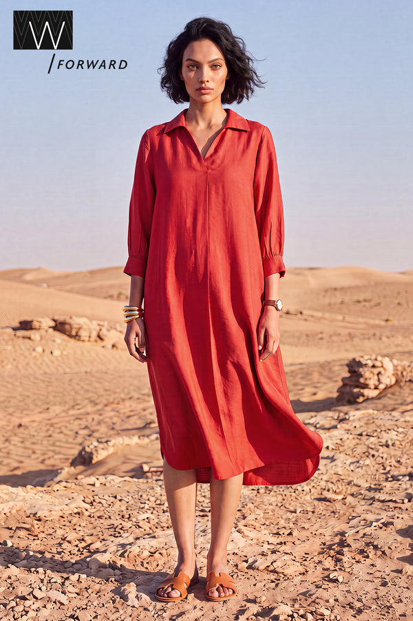 For The Love Of Leisure Relaxed Casual Shirt Dress
