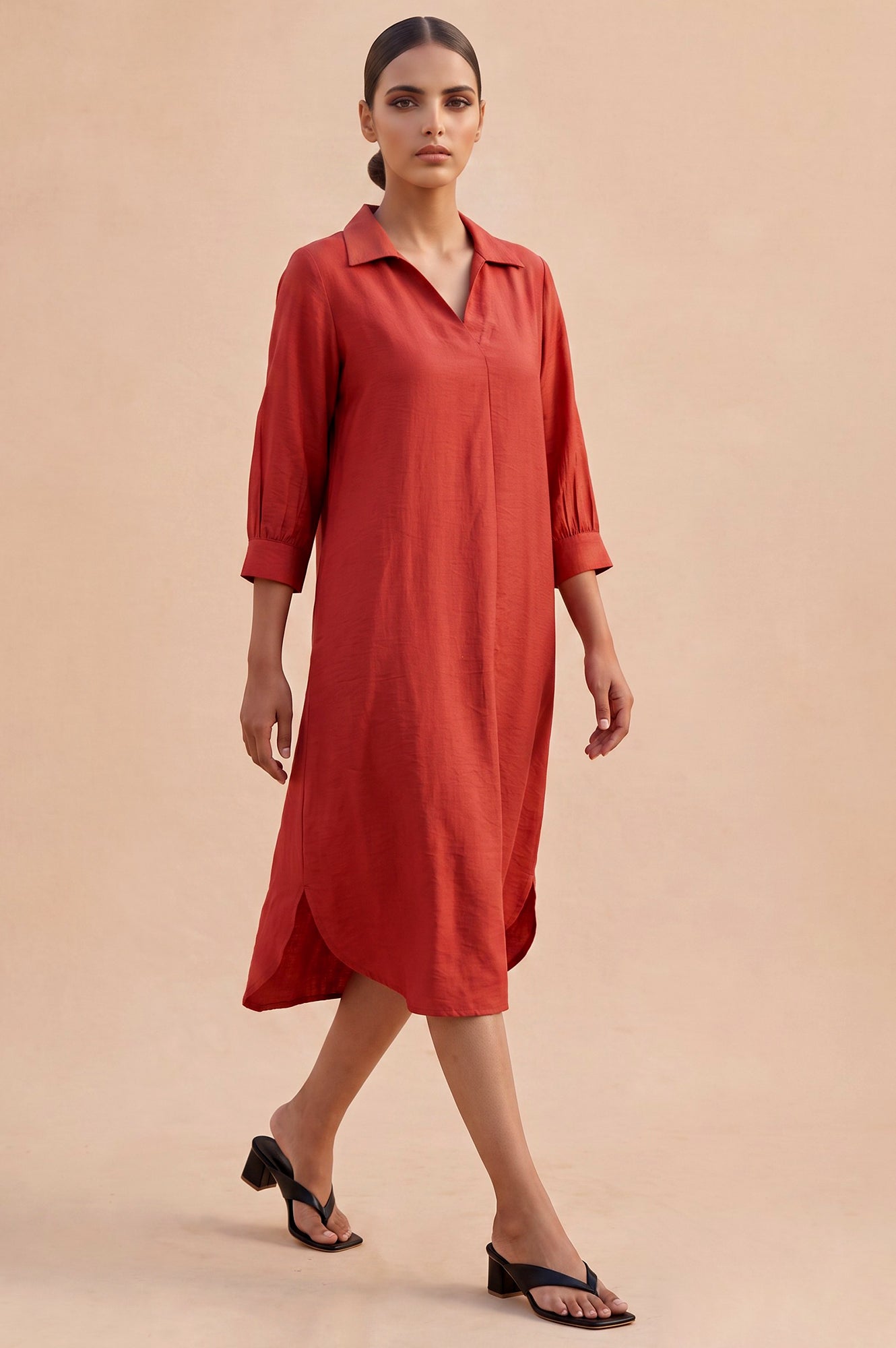 For The Love Of Leisure Relaxed Casual Shirt Dress