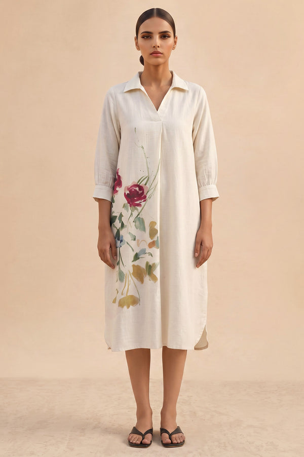 A Day In Bloom Brunch Shirt Dress