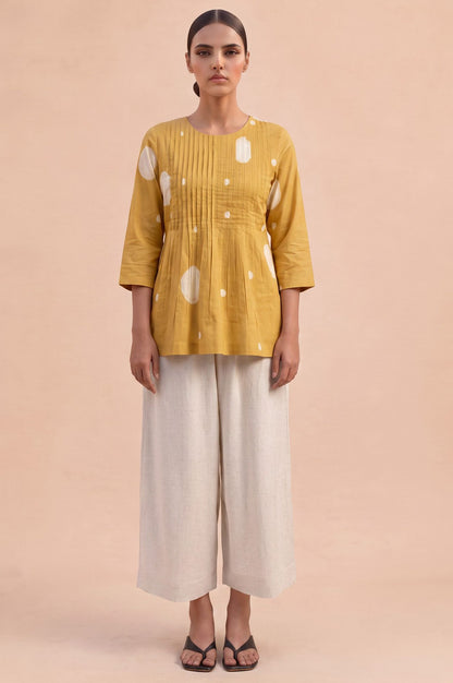 A Little Sunshine Casual Flared Top