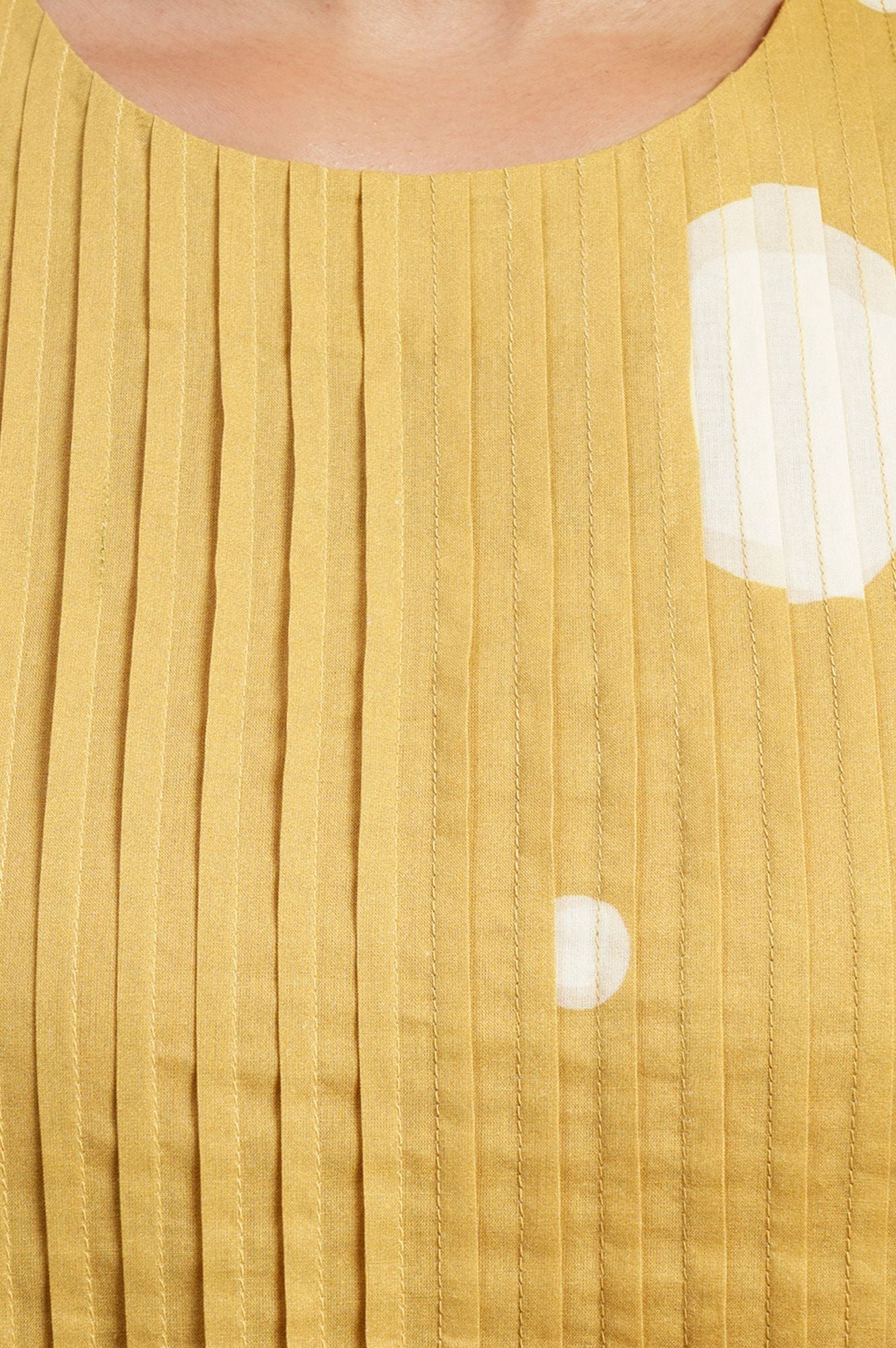 A Little Sunshine Casual Flared Top