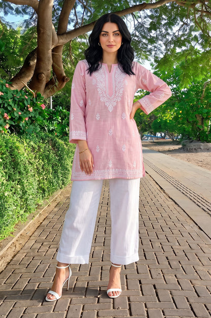 White Solid Wide Leg Flared Pants