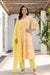 Yellow Solid Chiffon Dupatta