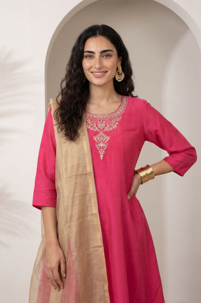 Gold Tissue Dupatta