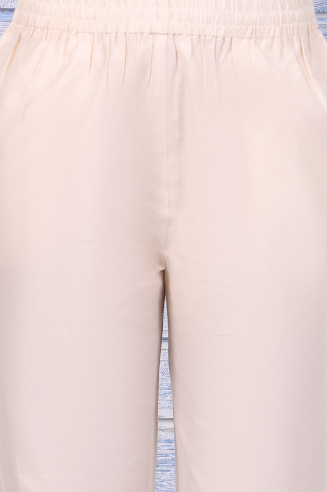 White Floral Printed Thread Embroidered Chanderi A-Line Kurta, Straight Pant And Dupatta Set