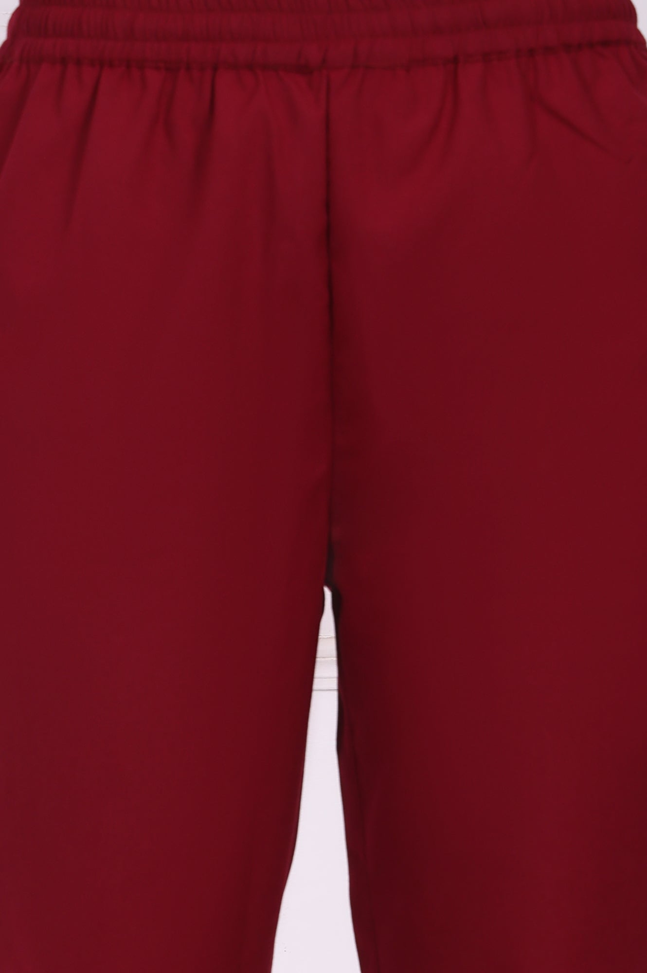 Maroon Ethnic Motifs Printed Straight Kurta, Straight Pants and Dupatta Set