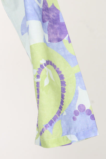 Off White Floral Printed Pure Cotton Straight Kurta With Pants and Dupatta Set