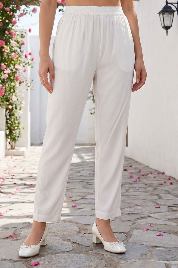 Off White Floral Printed Pure Cotton Straight Kurta with Straight Pants and Dupatta Set