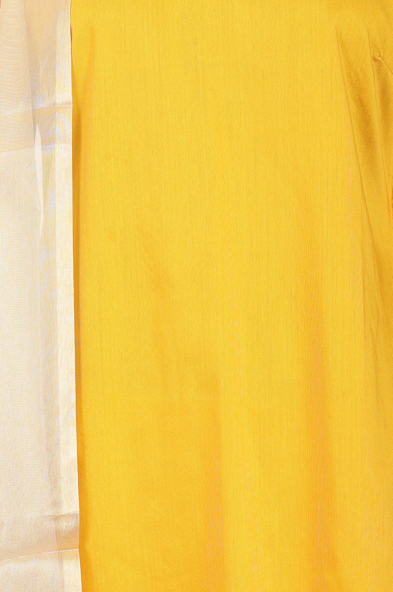 Mustard Embroidered Straight Kurta With Pants And Dupatta Set