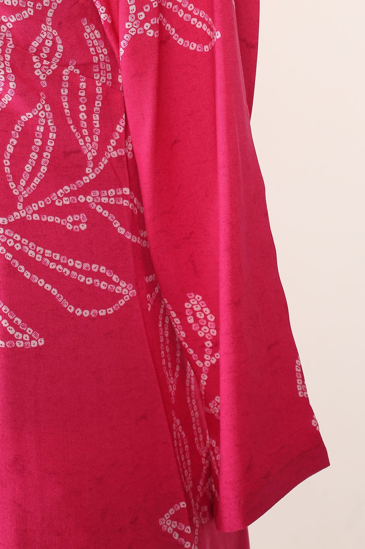 Pink Printed Rayon Straight Kurta with Pants and Dupatta Set