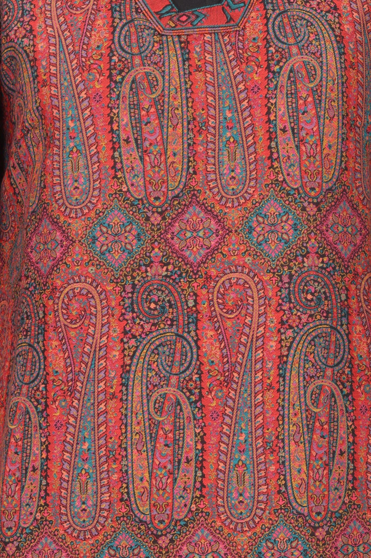 Maroon Jacquard Straight Winter Kurta with Pant Set