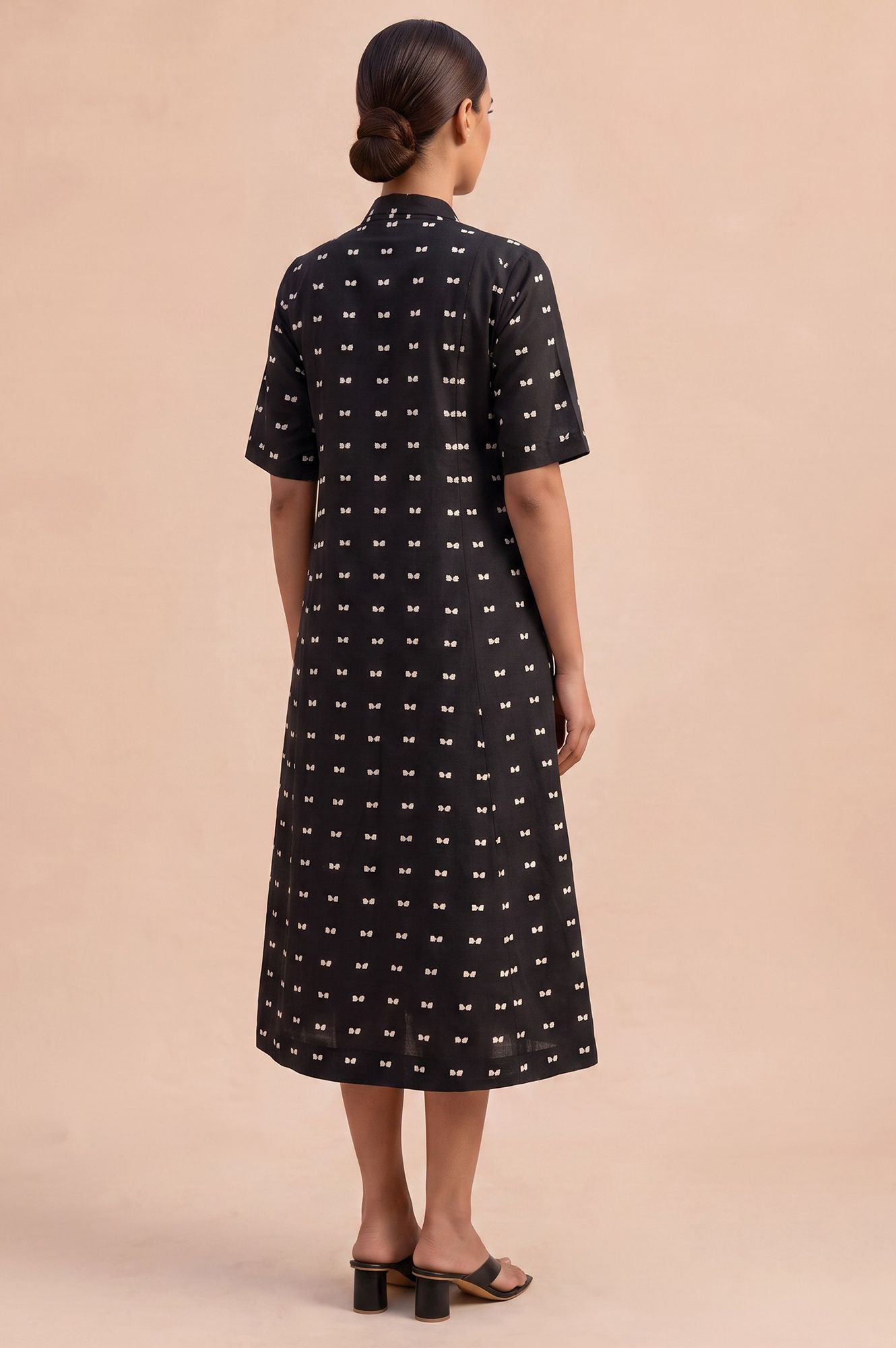 Core Casual Layered A-line Dress &amp; Jacket Set