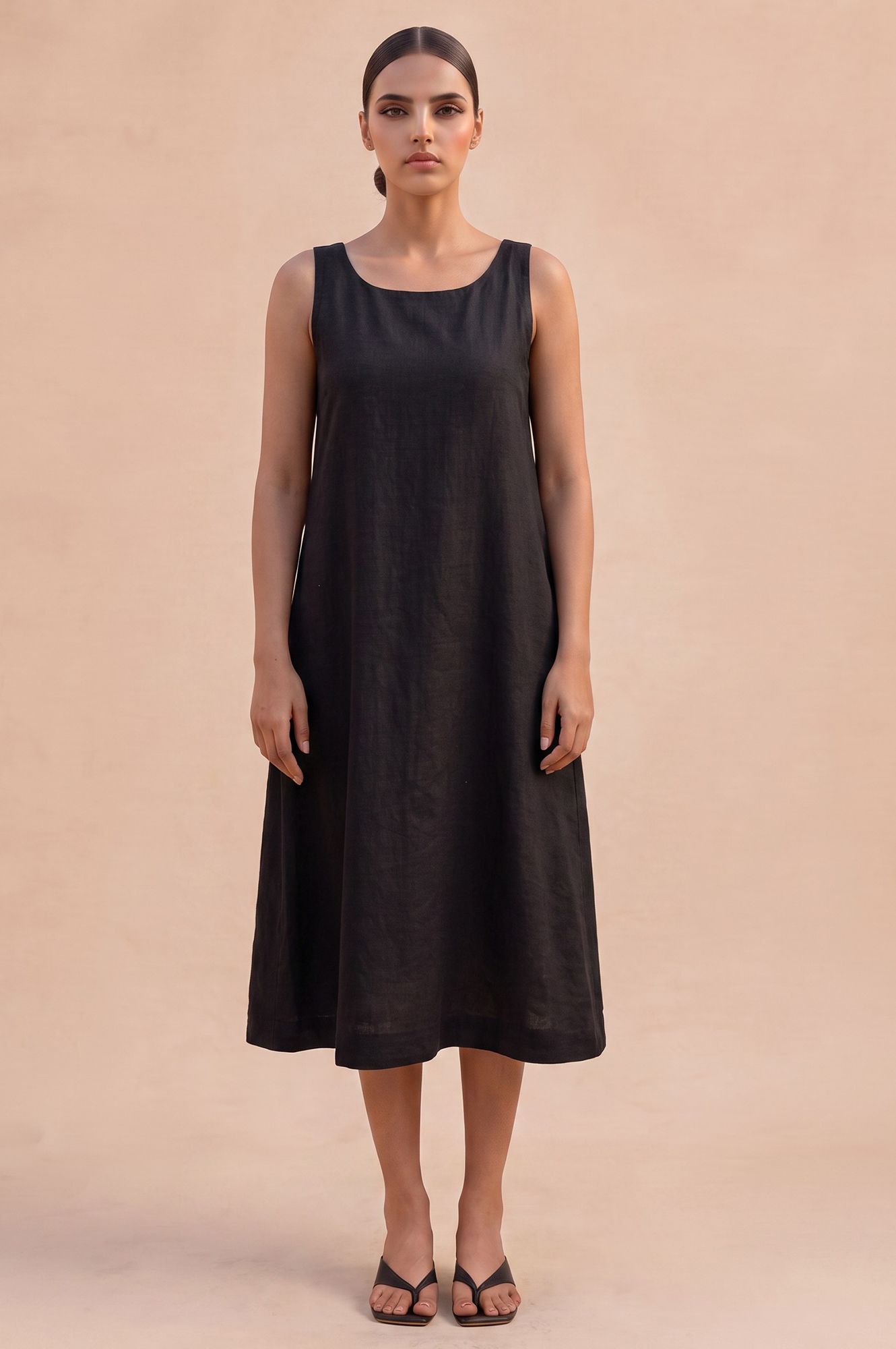 Core Casual Layered A-line Dress &amp; Jacket Set