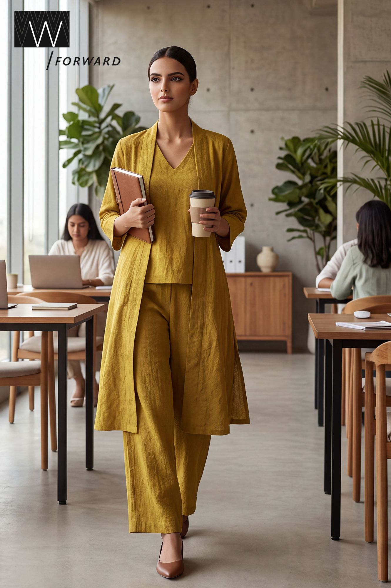 Miles to Go Everyday Top, Jacket &amp; Parallel Pants Layered Set