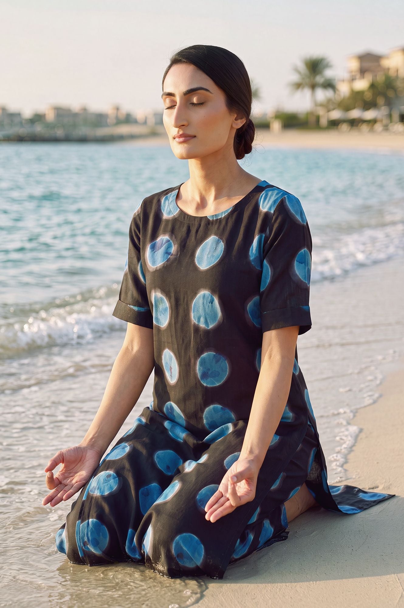 Retro Play Travel Kurta &amp; Pant Set