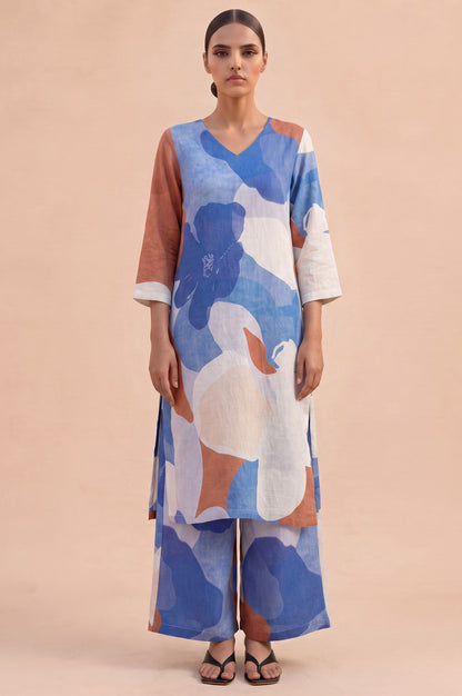 AM-to-PM Straight Kurta &amp; Pant Set