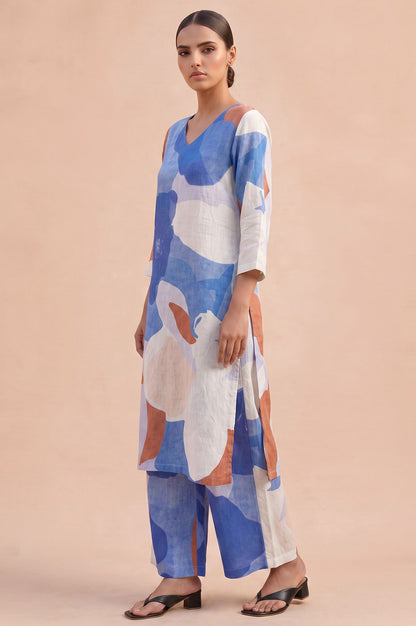 AM-to-PM Straight Kurta &amp; Pant Set