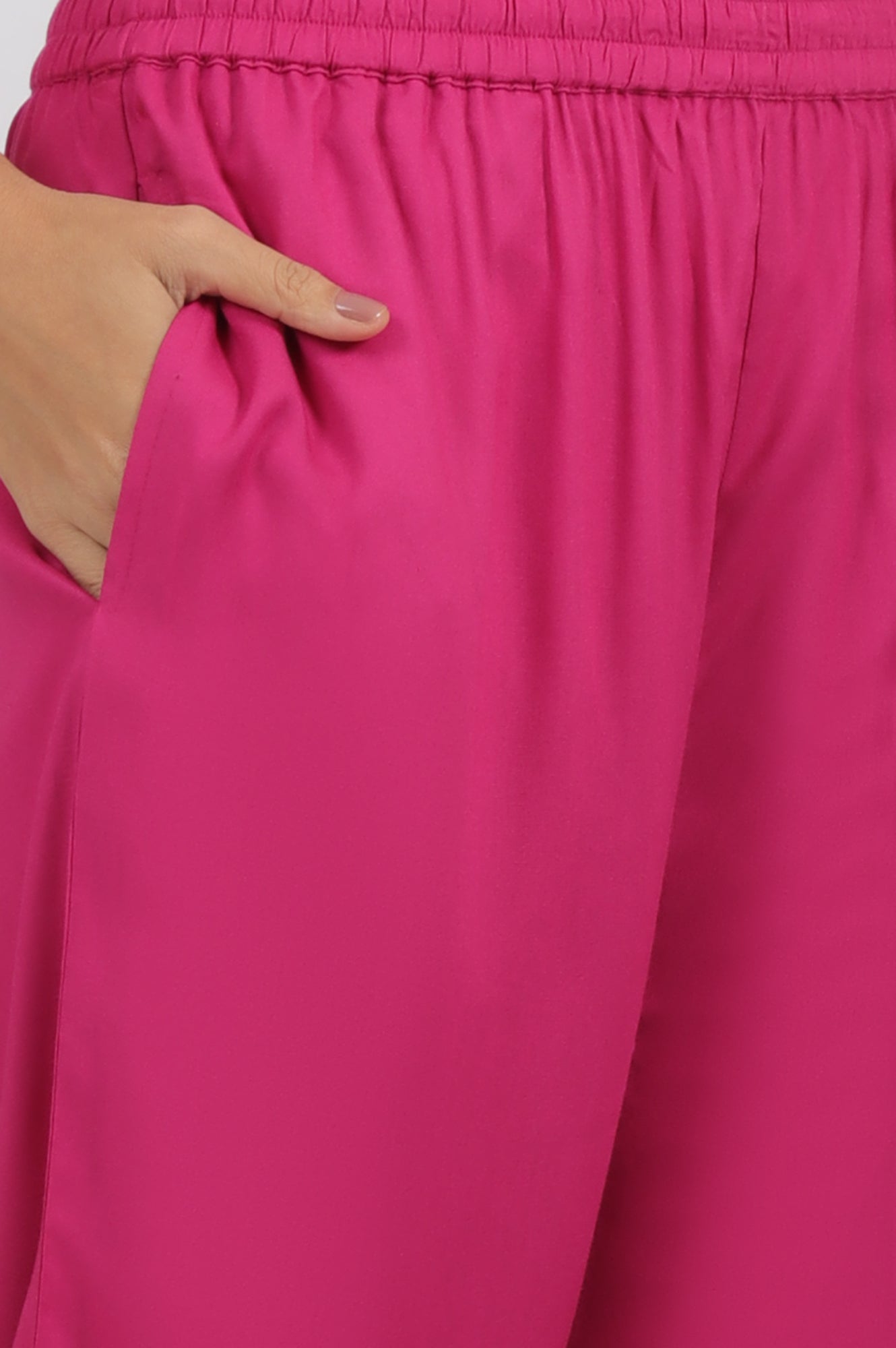 Marigold Yellow Floral Printed Straight Shantung Kurta and Pants Set